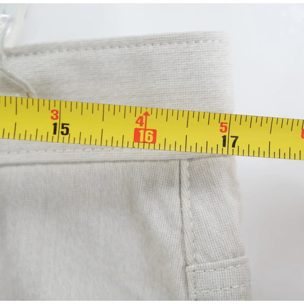 Hugo Boss Men Delaware Slim Fit White Chino Pants 33/30 Performance